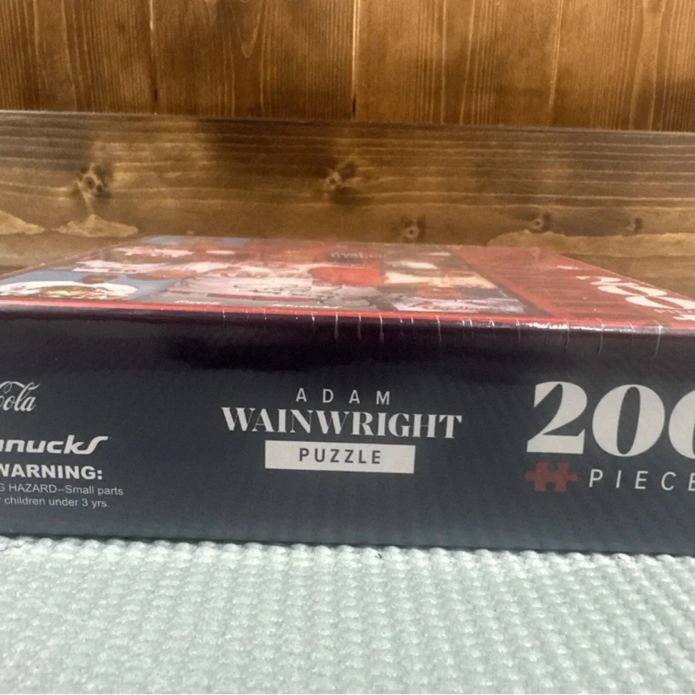 NEW Sealed MLB‎ St Louis Cardinals PUZZLE Adam Wainwright 200 Piece 200 Wins